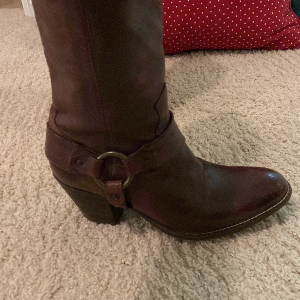 Frye Boots 6.5 Pre-owned Brown Leather